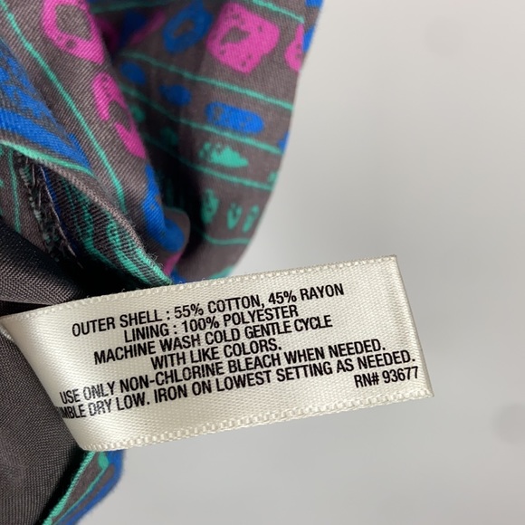 I heart Ronson Sundress NEW Green Gray Aztec Print Mini - Picture 10 of 10